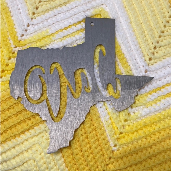 Signed Waco,Texas Metal Magnolia Sign - Picture 2 of 4